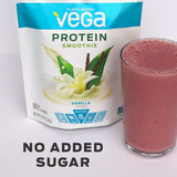 Vega Protein Smoothie, Berry, 12 Servings, 9.2 oz Pouch, Plant Based Vegan Protein Powder, Keto-Friendly, Gluten Free, Non Dairy, Vegan, Non Soy, Non GMO