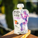 Fuel For Fire - Variety Pack with All 6 Flavors (10 Pack) Including New Mixed Berry! Fruit & Protein Smoothie Squeeze Pouch | Gluten-Free, Soy-Free, Kosher